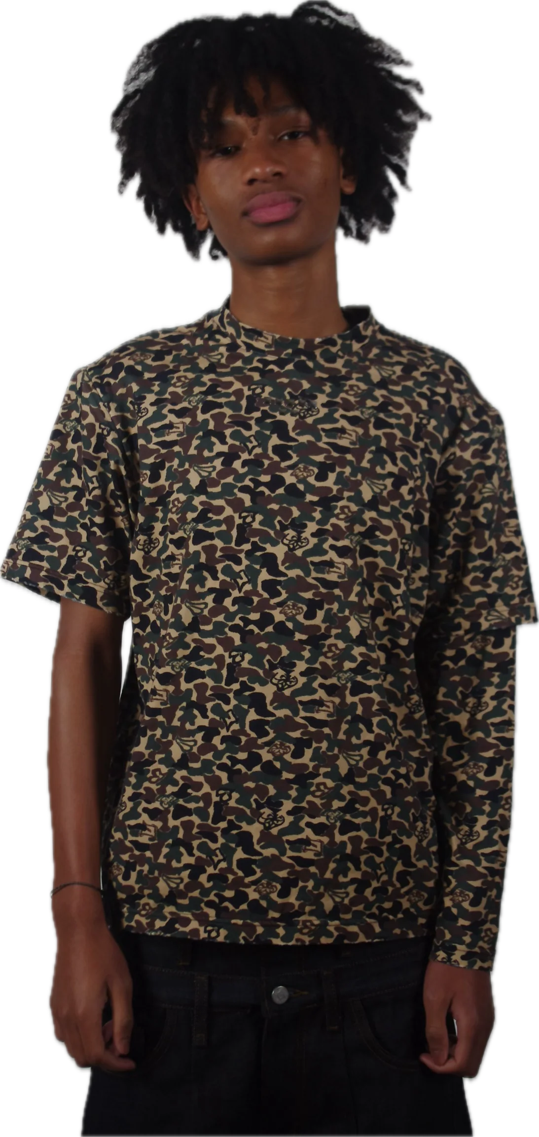 Studded Camo Longsleeve
