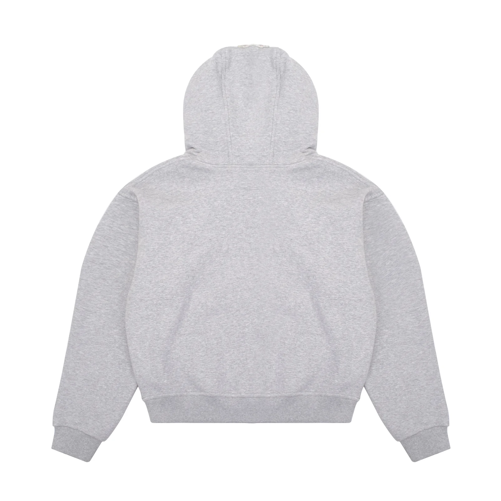 PRE-ORDERS GREY DOUBLE HOOD HOODIE