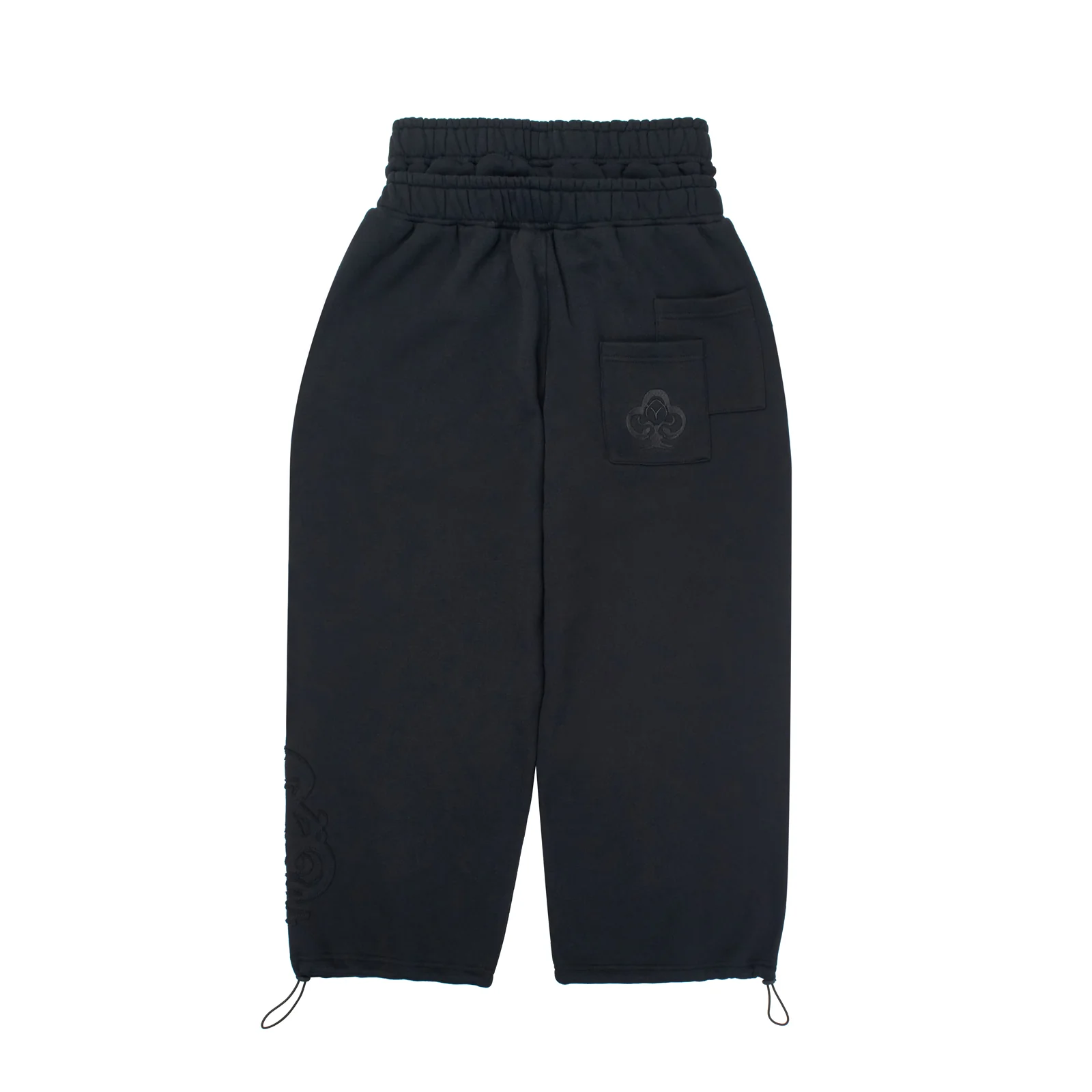 CARD SWEATPANT Black