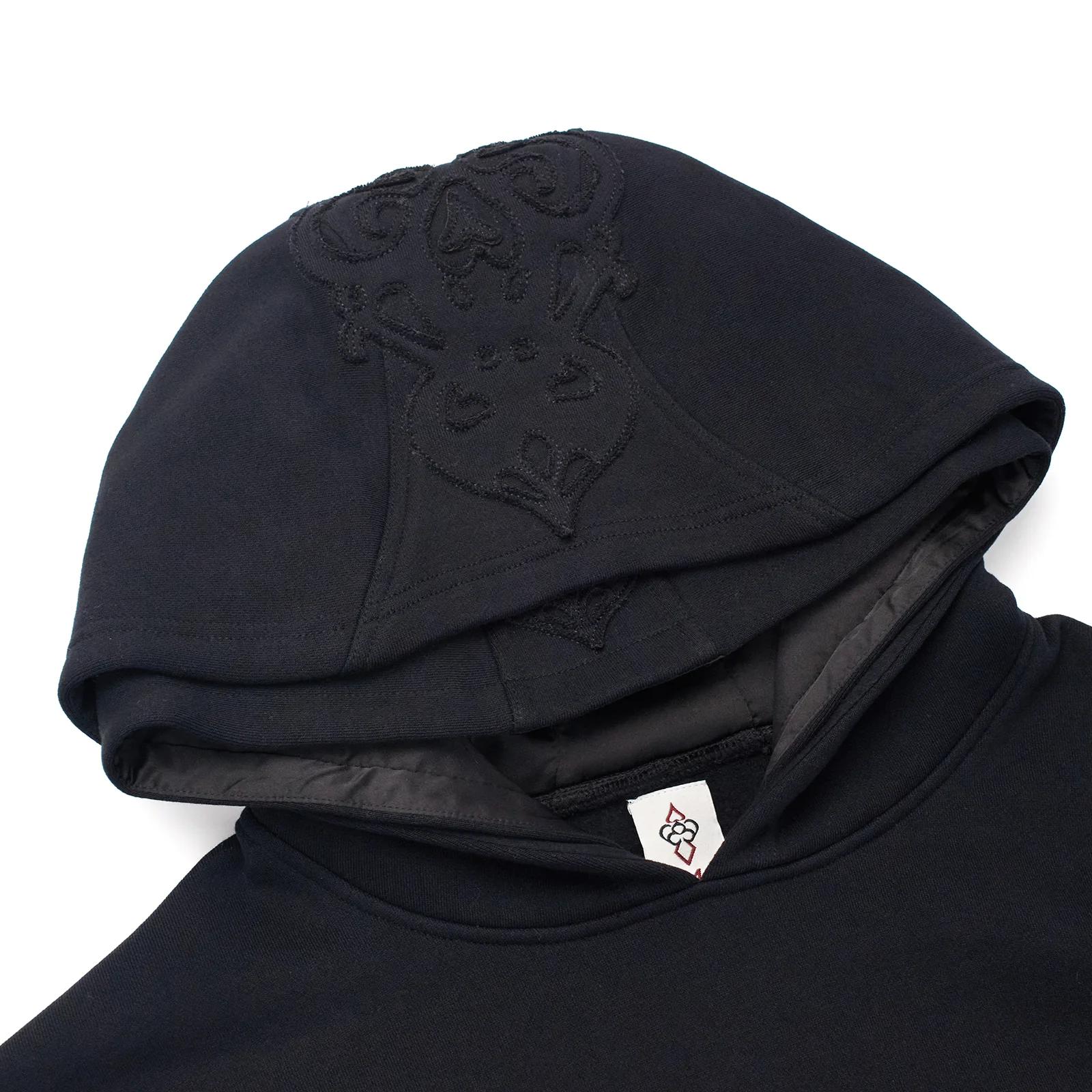PRE-ORDERS BLACK DOUBLE HOOD HOODIE
