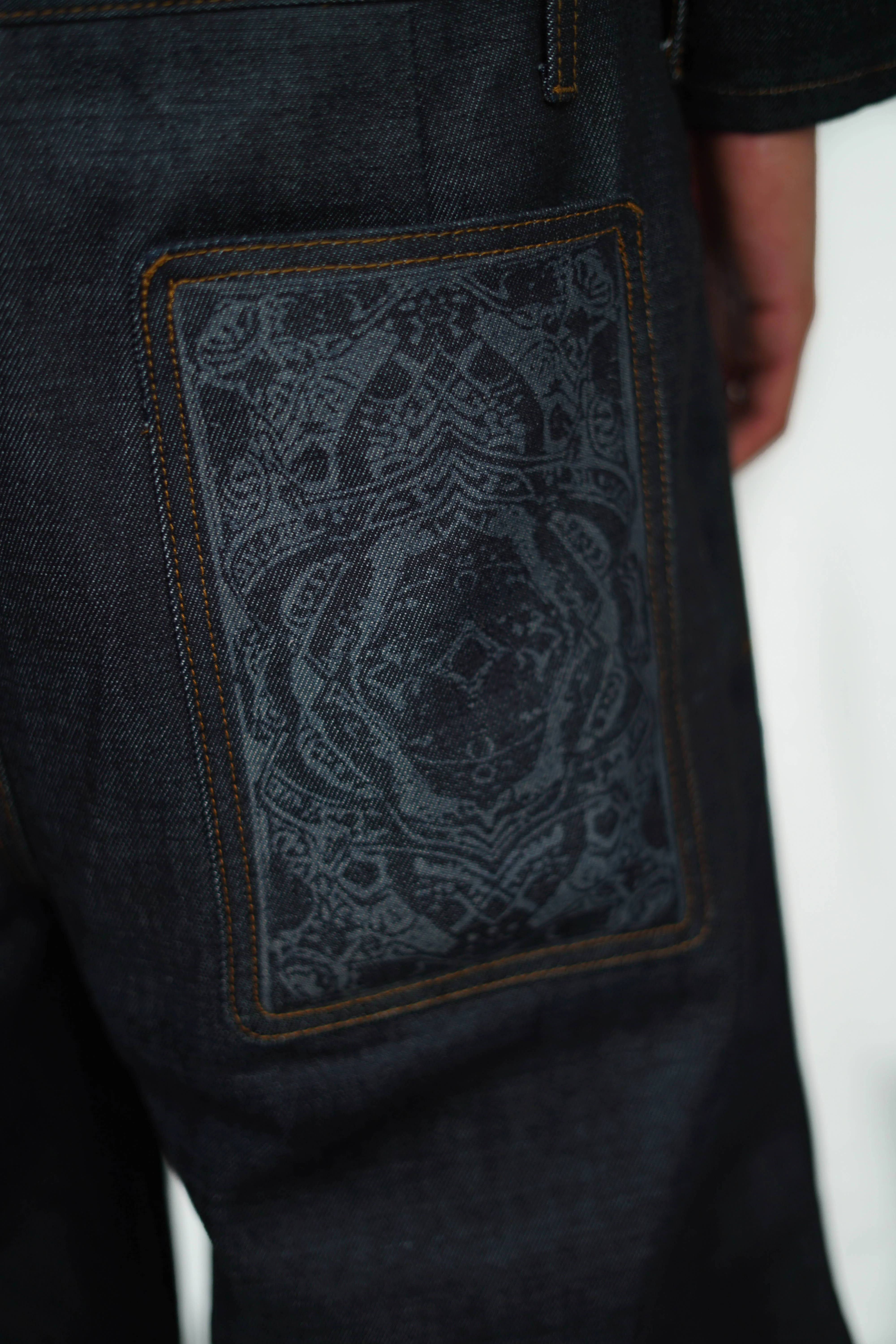 CARD SELVEDGE BLUE JEANS