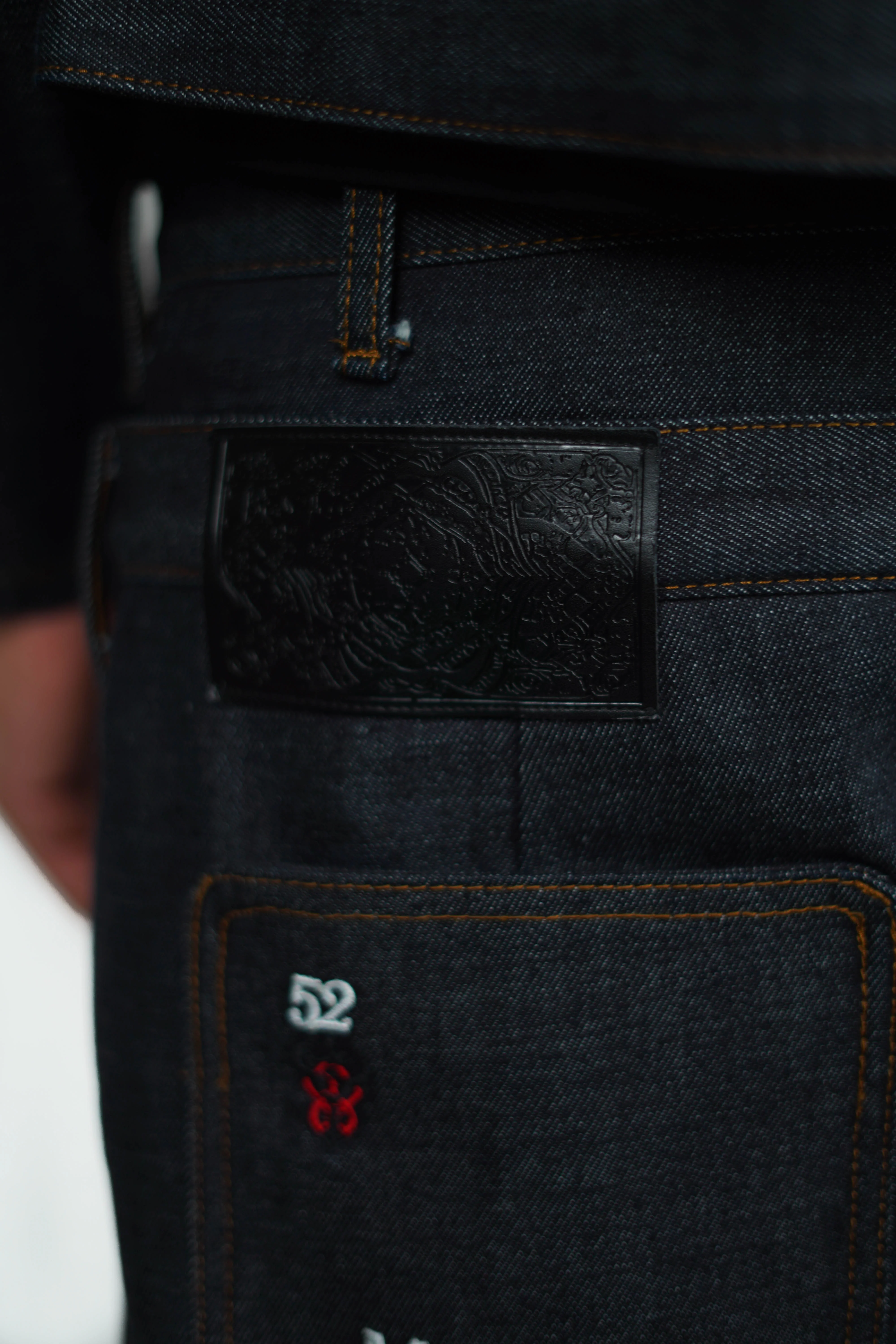 CARD SELVEDGE BLUE JEANS