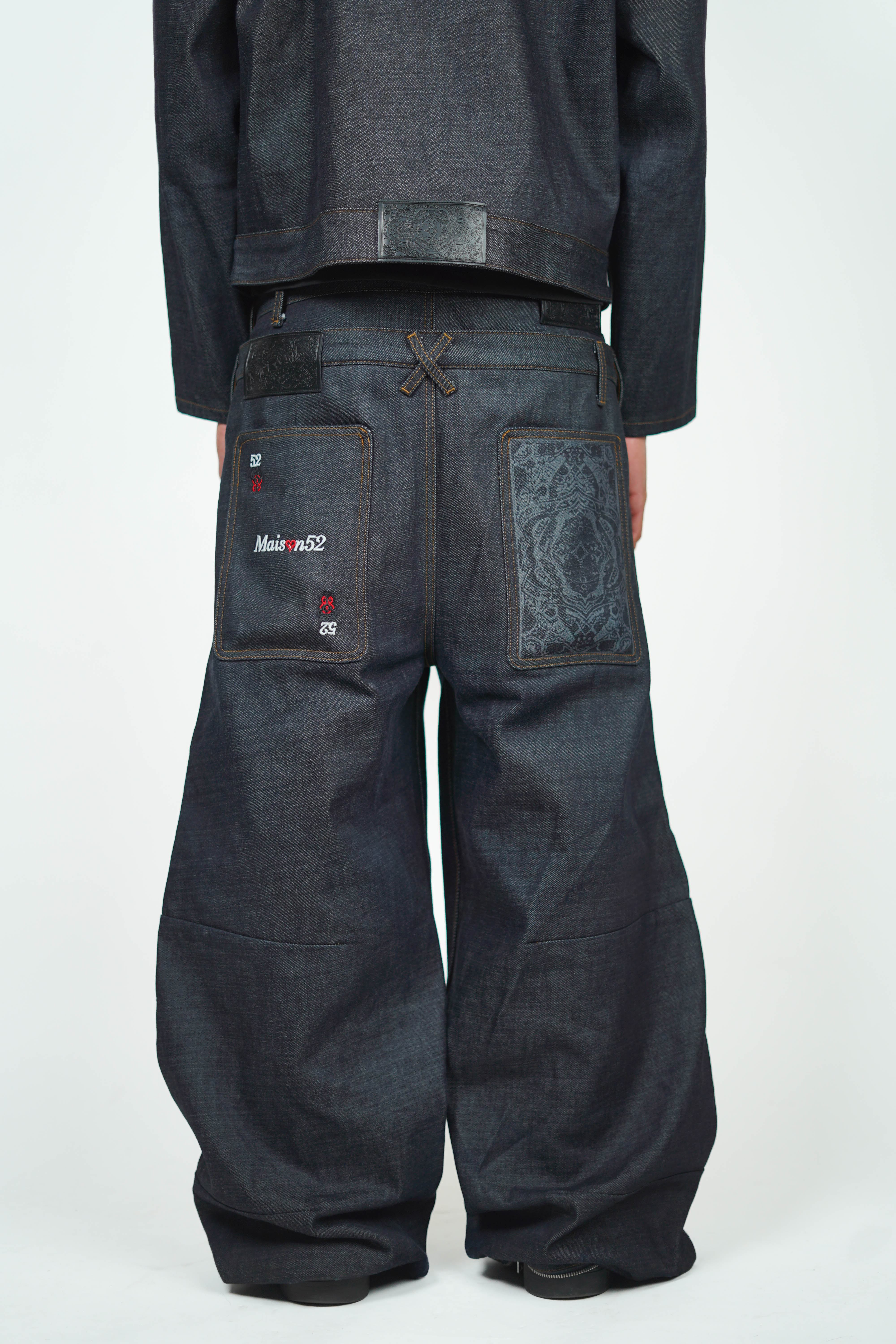 CARD SELVEDGE BLUE JEANS