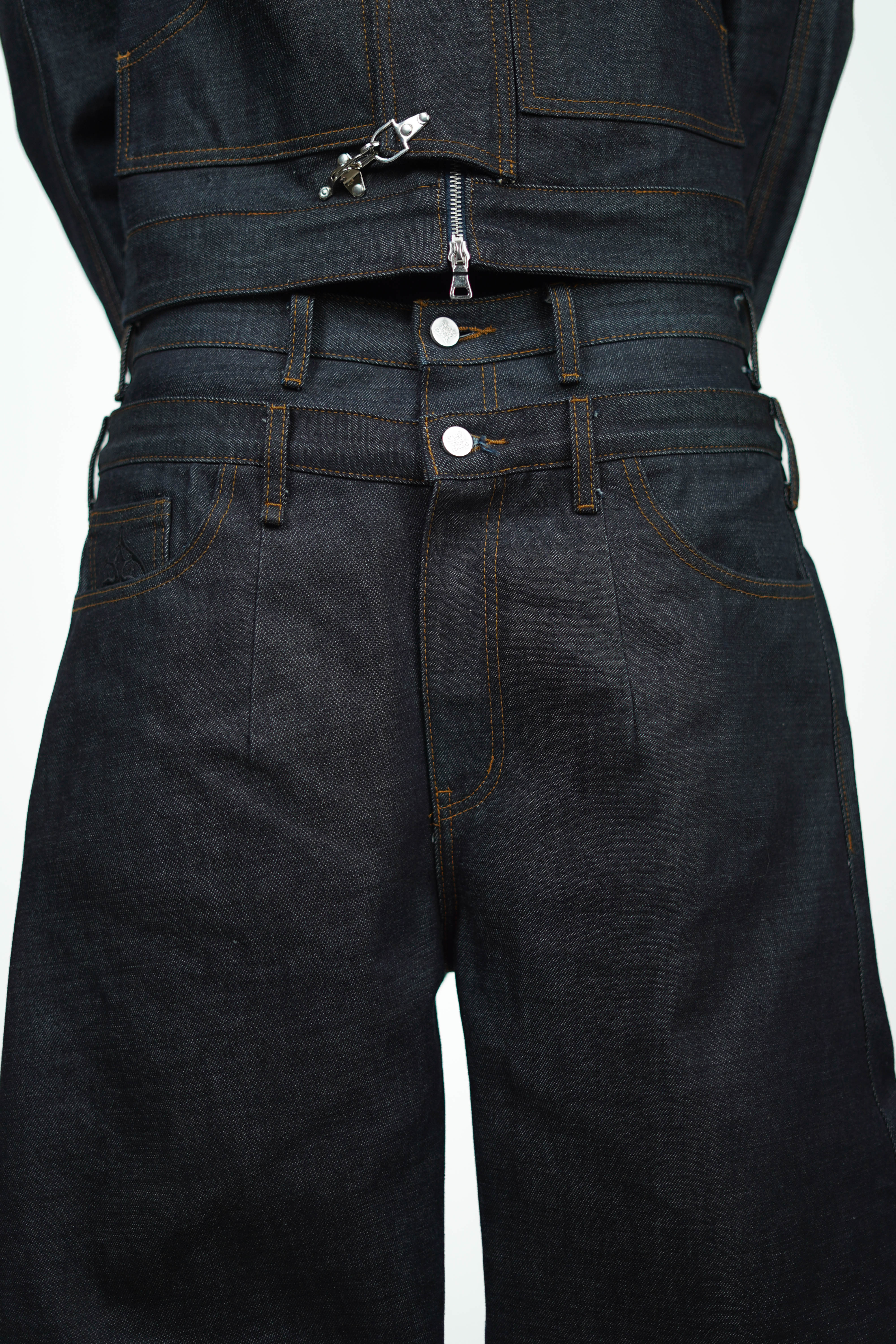 CARD SELVEDGE BLUE JEANS