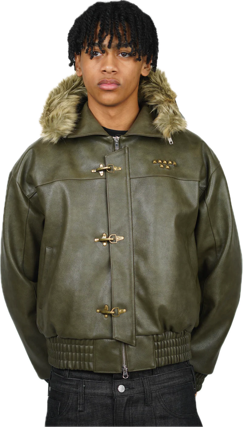GREEN ABORNED JACKET