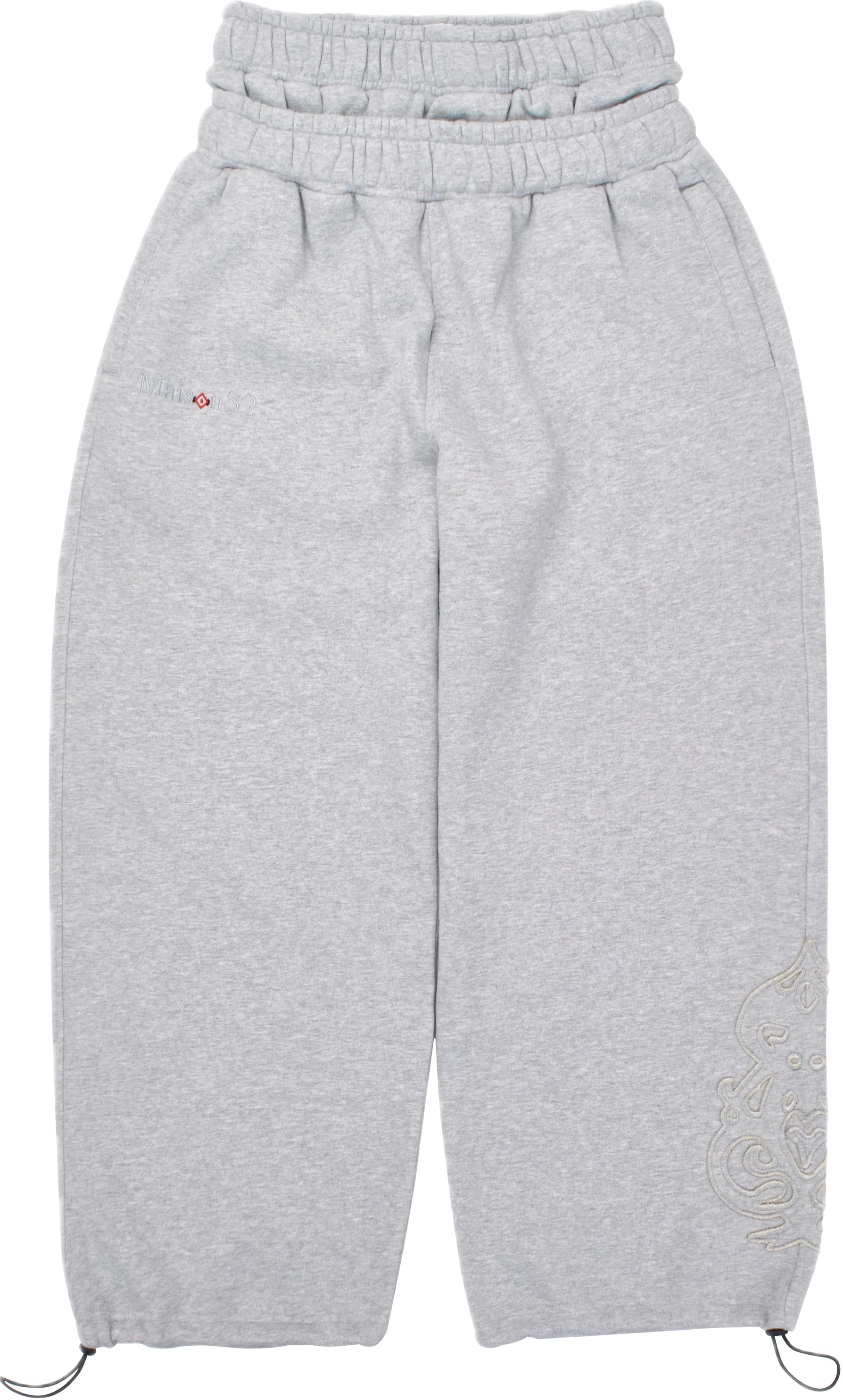 CARD SWEAT PANT grey