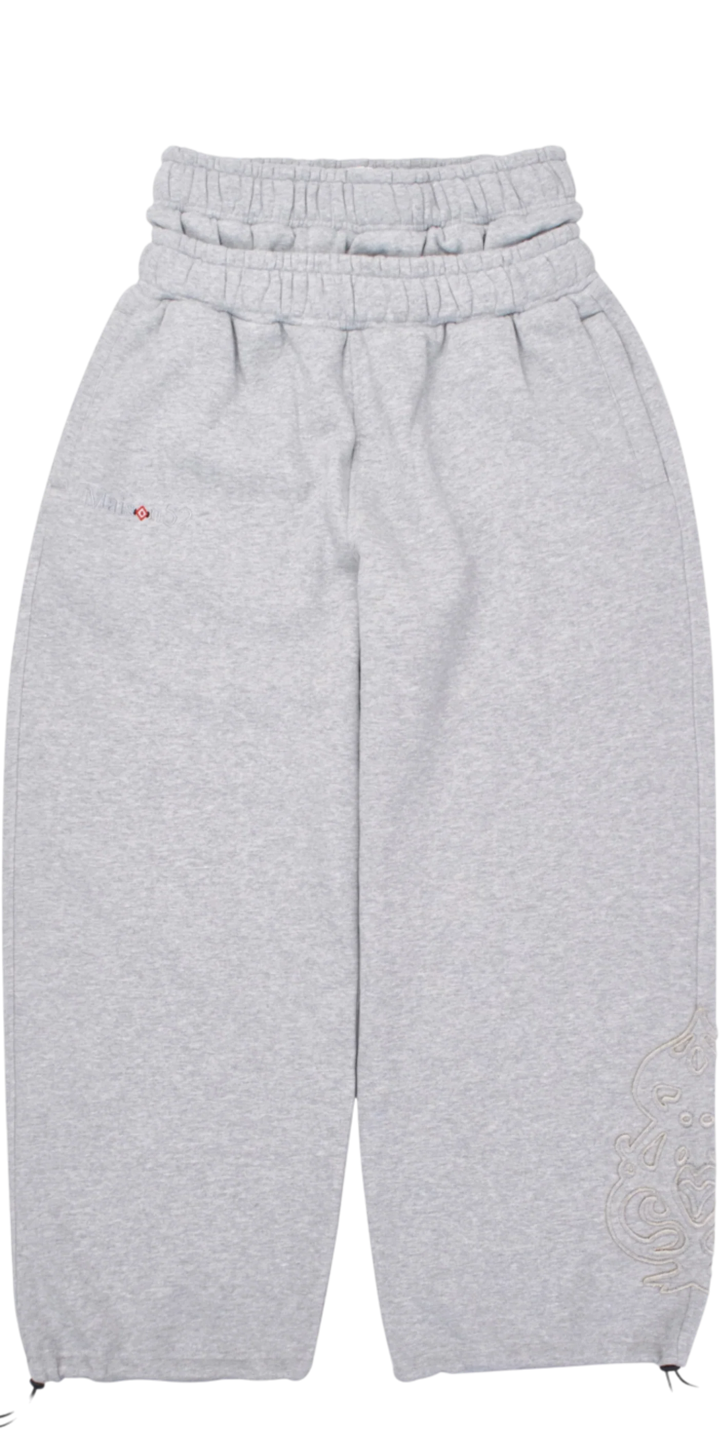 CARD SWEAT PANT grey