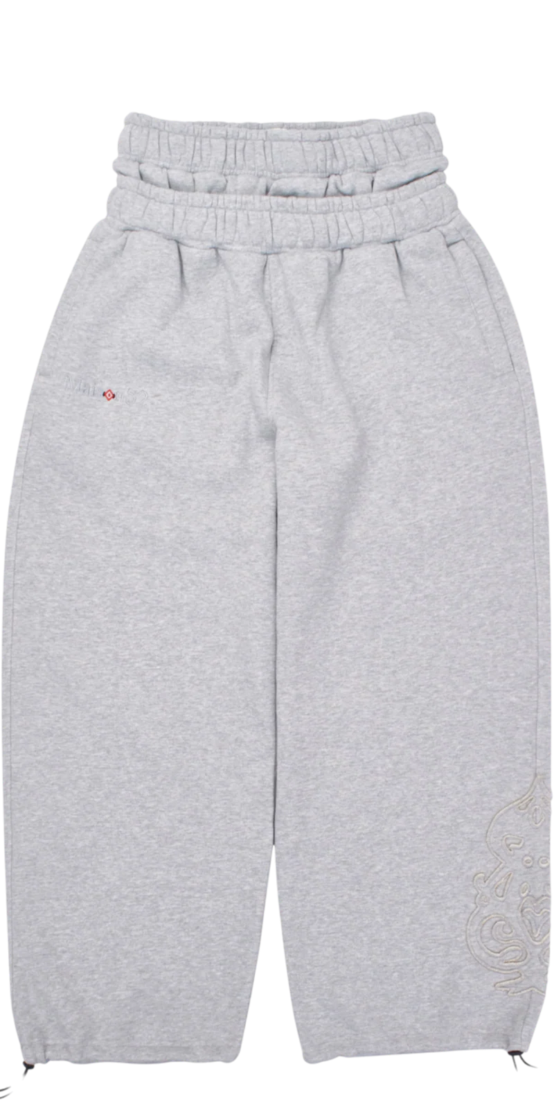 CARD SWEAT PANT grey